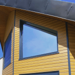 Photo d'une fenêtre recouverte d'un film solaire