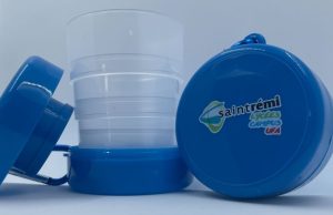 Photo d'un gobelet rétractable personnalisé