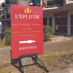 Photo d'un chevalet sur pieds